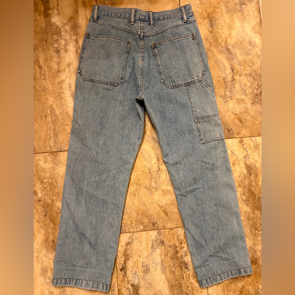 Madewell The Perfect Vintage Two Tone Straight Jeans Women’s 27 - Picture 12 of 16
